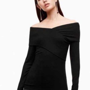 Aritzia babaton Phil t-shirt black in xs